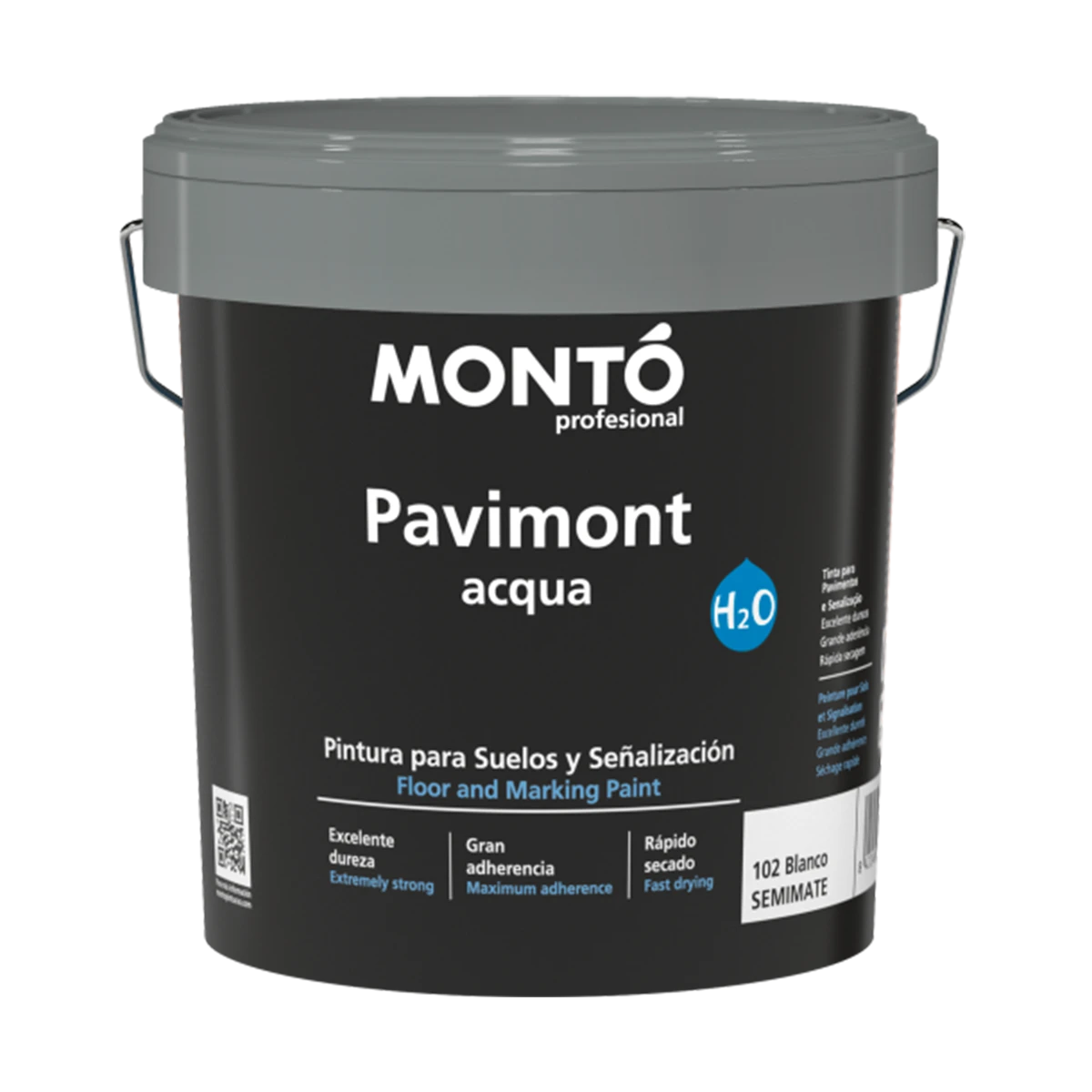 Barniz para Suelos de Cemento - Barniz Pavimont Acqua - Gal x 4L
