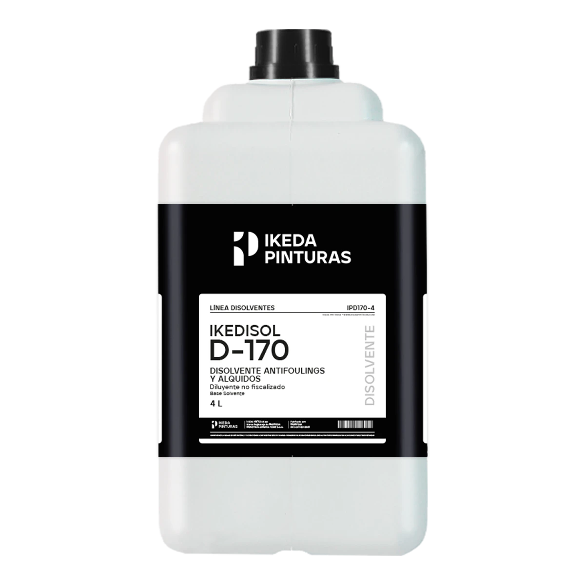 Disolvente Alquídico Antifoulings Base Solvente - Ikedisol D-170 - 4L