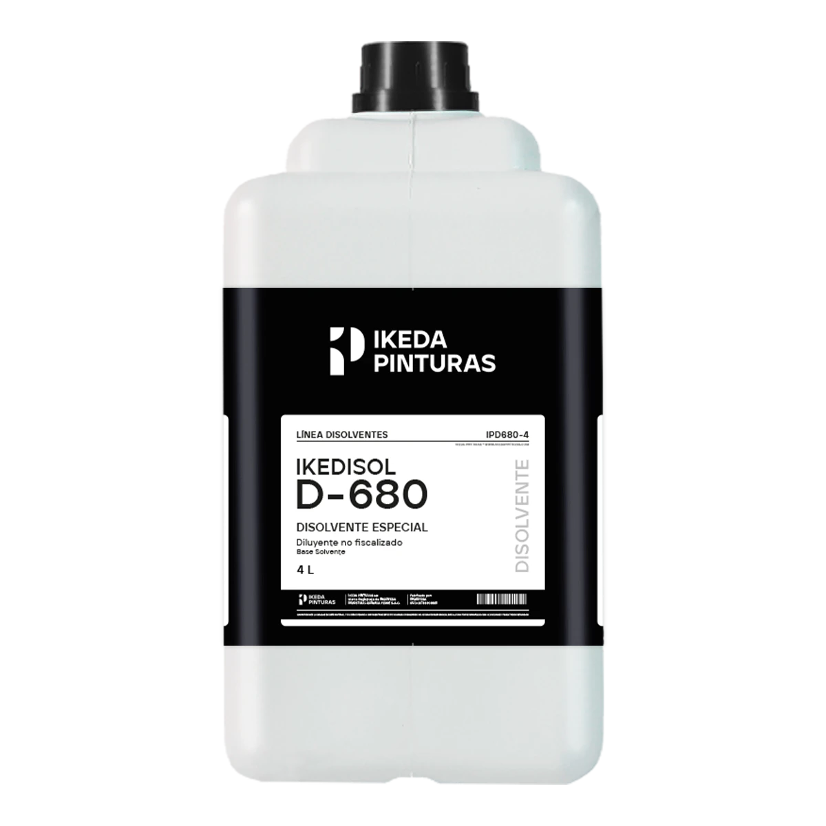 Disolvente Especial Base Solvente - Ikedisol D-680 - 4L