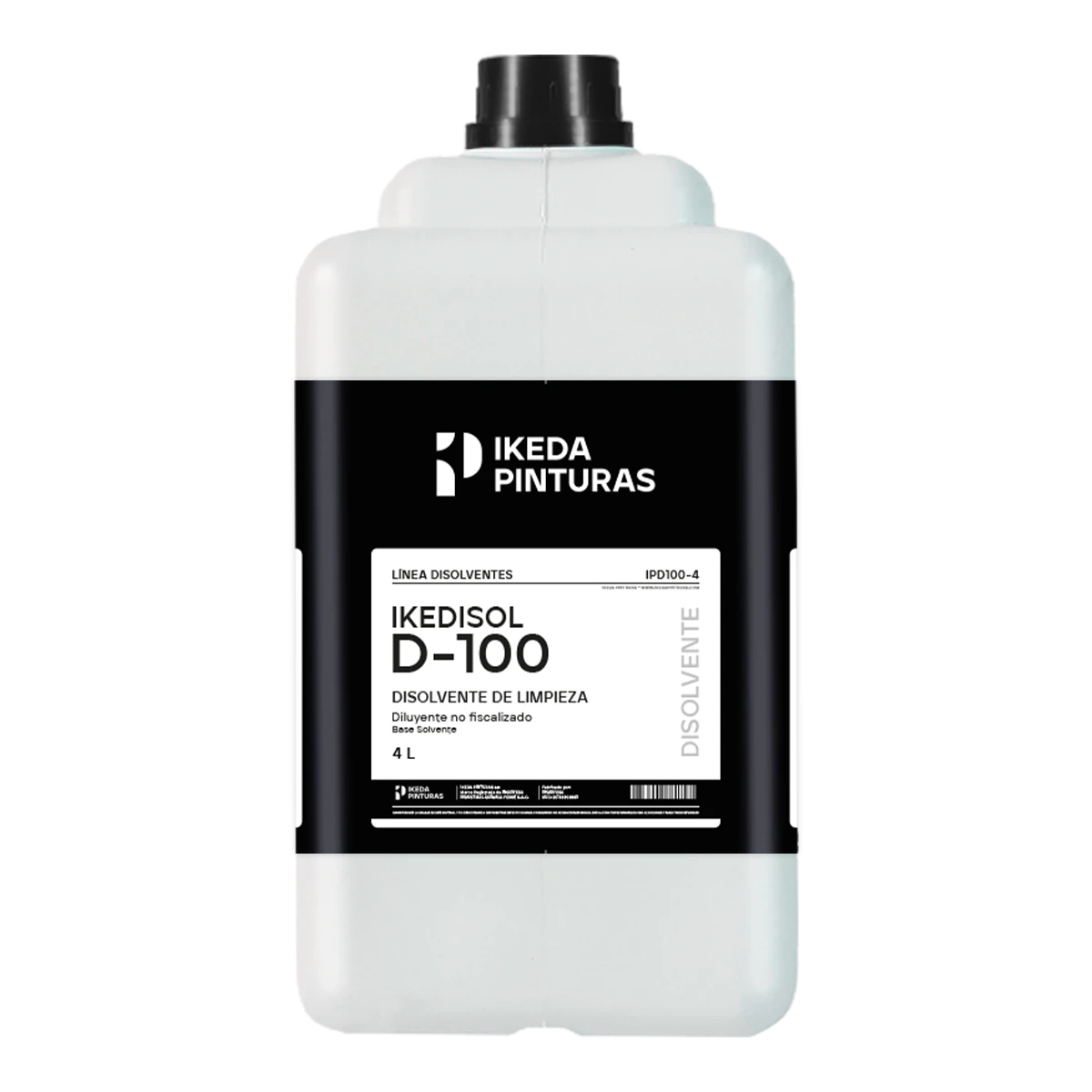 Disolvente de Pintura Base Solvente - Ikedisol D-100 - 4L