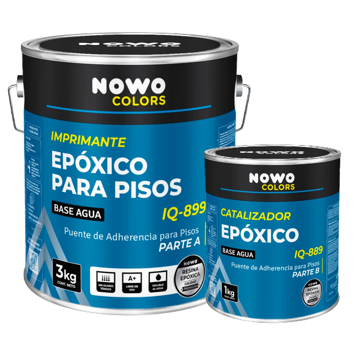 Imprimante Epoxico para Pisos IQ-899 - Nowo Colors - Kit x 4L