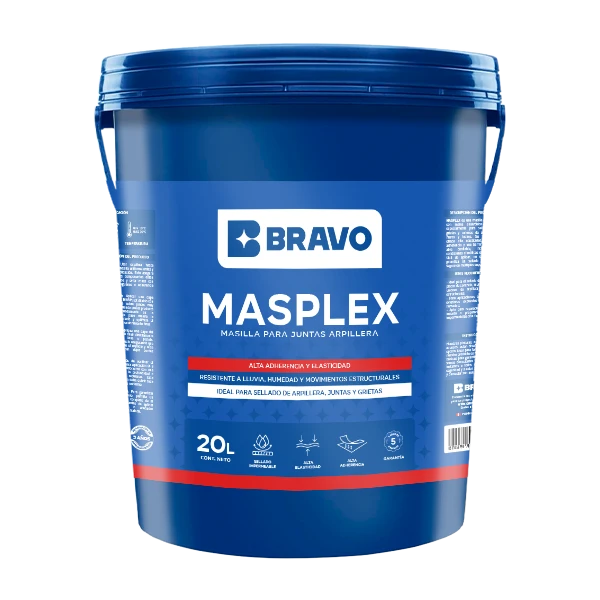 Masilla para Juntas Arpillera - Masplex - Blanco Hueso - 20L