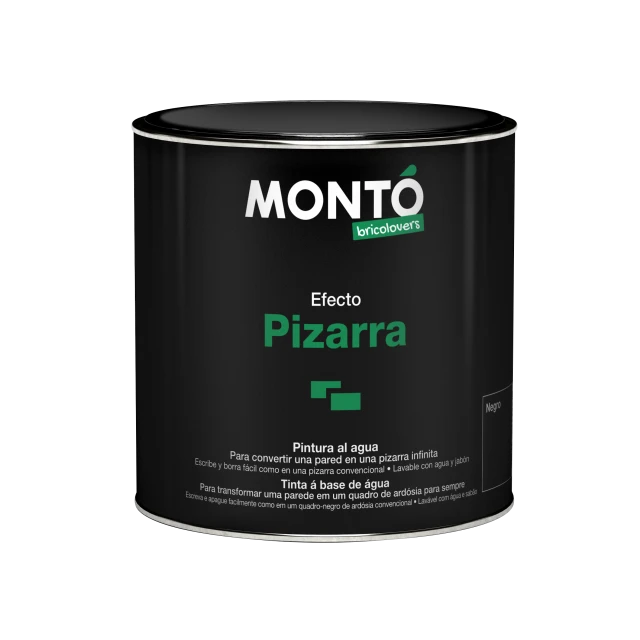 Monto Efecto Pizarra - Pintura para Pizarra - Verde - 500ML