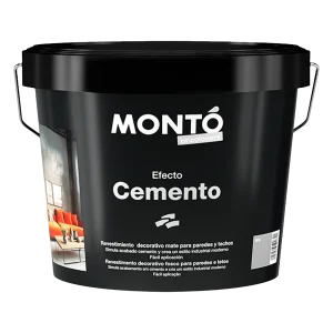 Pintura Acabado Cementicio – Monto Efecto Cemento Gris – Gal x 2.5L