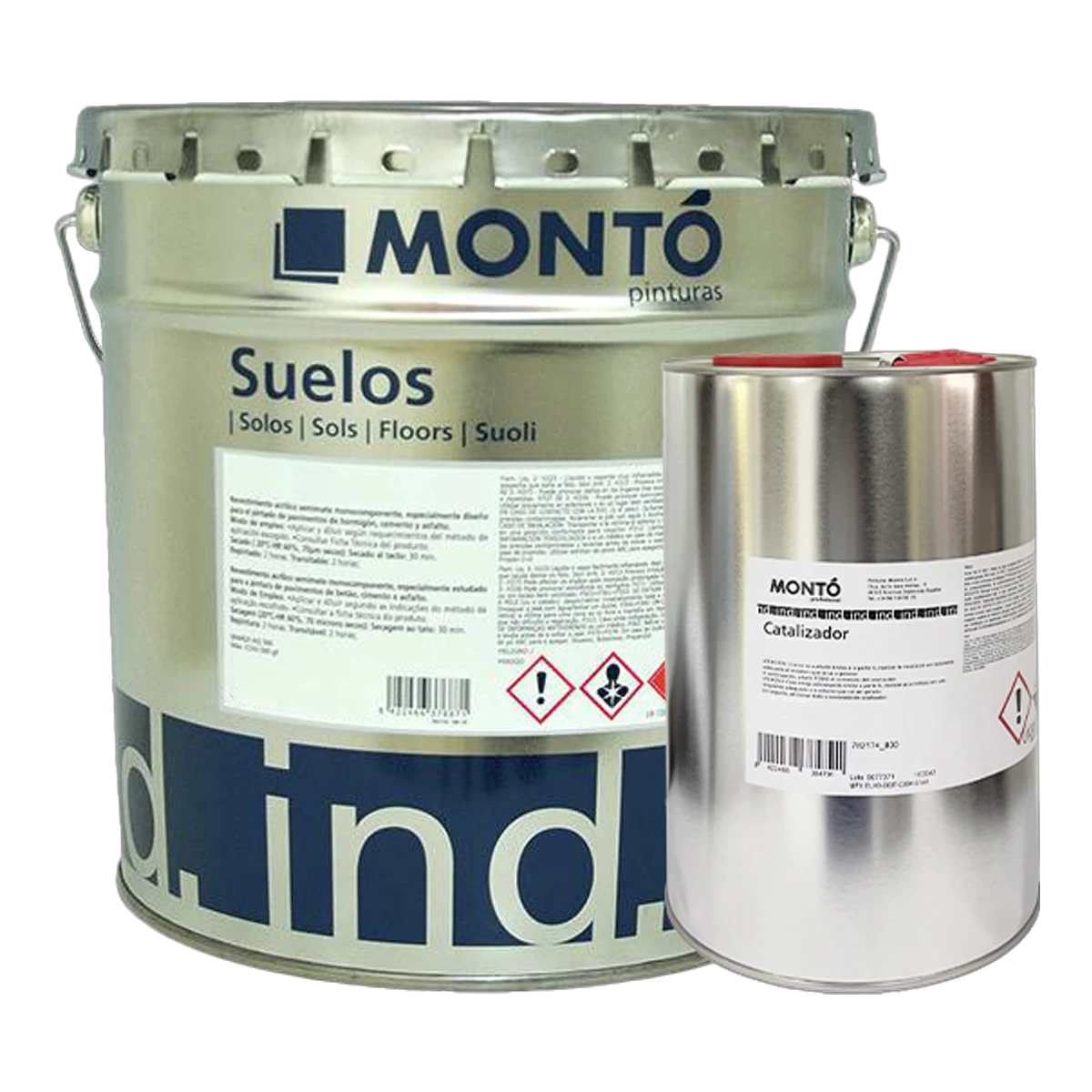 Pintura Epoxica para Suelos Industriales - Suelos M-EPOX 60-B - Kit x 20kg