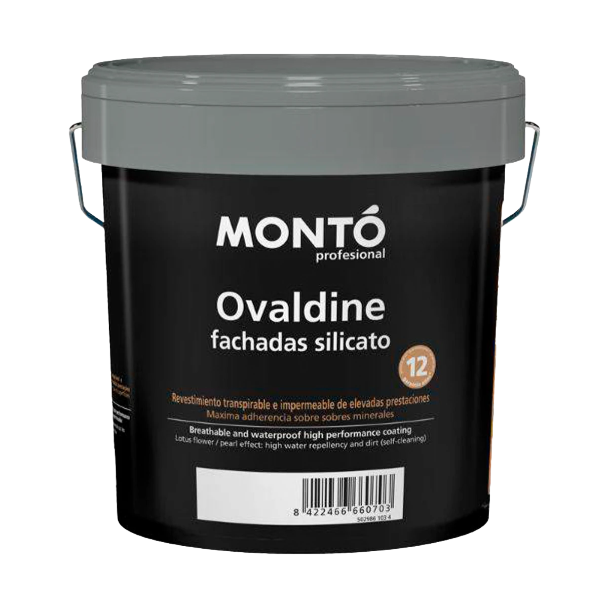 Pintura Silicatada - Ovaldine Silicato Blanco - Balde x 12L