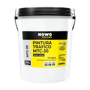 Pintura Tráfico MTC-30 Base Agua TTP 1952 E Para Carreteras y Pistas – Nowo Colors – 20L